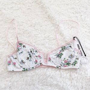 cute new urban outfitters x laura ashley floral bra
